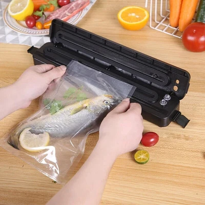 $15.99 • Buy 220V/110V Vacuum Sealer Packaging Machine With Free 10pcs Vacuum Bags US