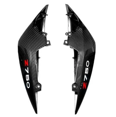 $115.65 • Buy Carbon Fiber Rear Side Back Tail Fairing Cover Cowl For Kawasaki Z 750 2007-2012
