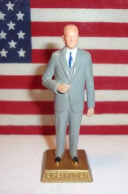 PRESIDENT Eisenhower Vintage 1960s Marx Presidents 2.5  Figure • $2.88