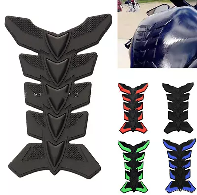 1x Motorcycle Rubber Gas Fuel Oil Tank Cover Pad Sticker Anti-scratch Protector • $11.04