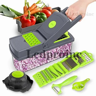 Vegetable Slicer Food Cutter Spiralizer Onion Dicer Chopper Kitchen Tool Potato • $25