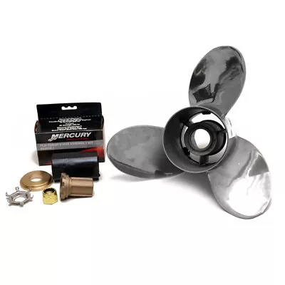 Mercury Laser II Boat Propeller 48-16543A46 | LH 14 X 19 P Stainless • $312.81