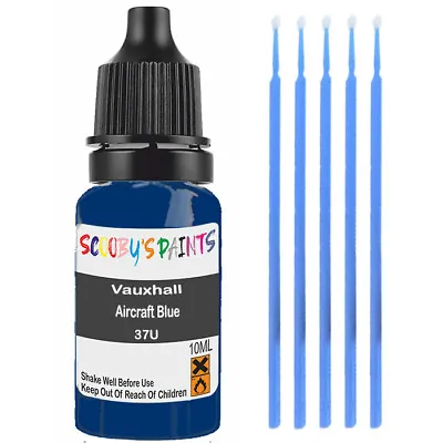 For Touch Up Vauxhall Aircraft Blue Paint Code 37U Scratch Stone Chip Repair • £5.99