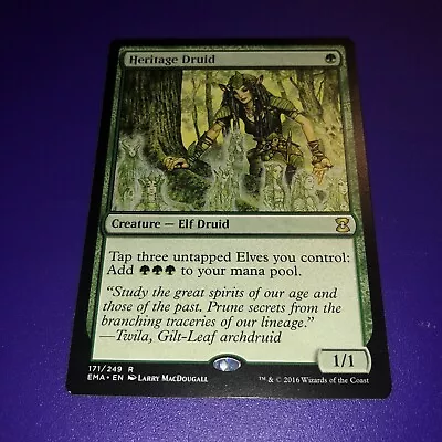 Heritage Druid - MTG Magic: The Gathering - Eternal Masters - Near Mint Card • $5.94