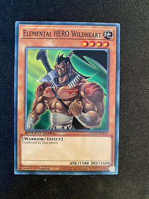 £2.57 • Buy Elemental HERO Wildheart - SGX2-ENA10- Common -1st Edition - Speed Duel N/M