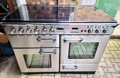 RANGEMASTER PROFESSIONAL 110cm CERAMIC HALOGEN FULL ELECTRIC RANGE COOKER **HOOD • £550