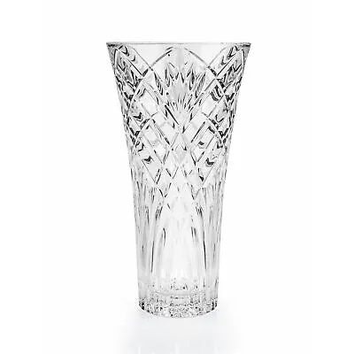 £20.69 • Buy RCR Crystal Glass Vase Flowers Table Centerpiece Decoration 30 Cm Melodia