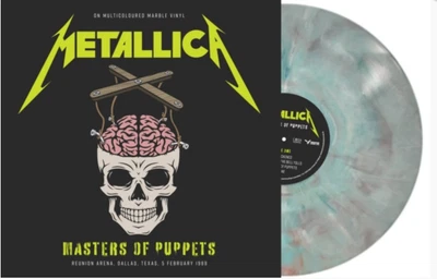 £15.39 • Buy METALLICA - Masters Of Puppets Multi-Colour Marble Vinyl - New + Sealed Vinyl Lp