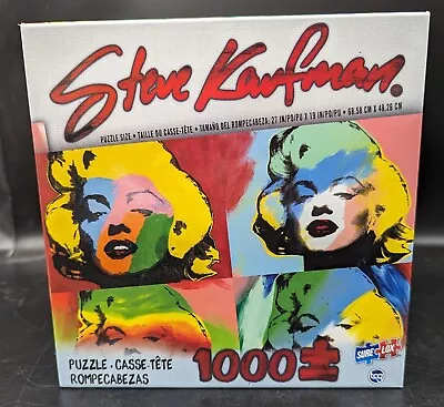 Steve Kaufman Marilyn Monroe 1000 Piece Puzzle. New Sealed 2020 • $11.49