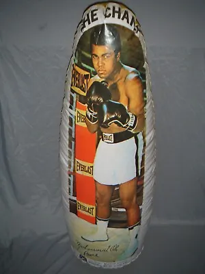 Vintage 1976 Herbert MEGO Muhammad Ali Inflatable Boxing Punching Bag  • $179.99
