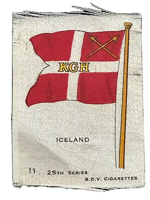 £32.77 • Buy Iceland KGH Merchant Flag Royal Greenland Trading Co Tobacco Silk BDV Cigarettes