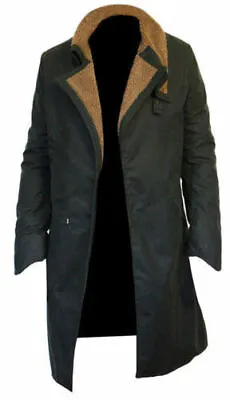 £86.99 • Buy K Ryan Gosling Blade Runner Cotton UK Officer 2049 Denim Coat Wear Men's Jacket