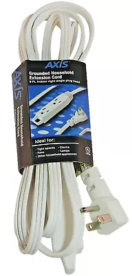 Axis 3-outlet Grounded 8ft White Extension Cord Blowout Sale - Save Up To 45%!!! • $8.97
