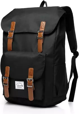 Laptop Backpack For Men Women Vintage Large Casual School Daypack Lightweight C • $108.60