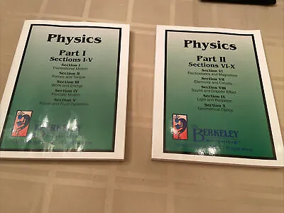 Berkeley Review- Physics Part 1-2( 2016) MCAT • $55