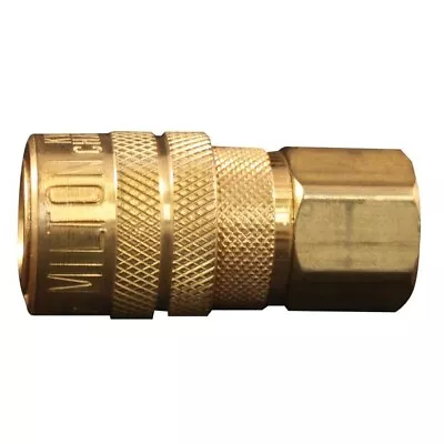 Milton® S-715W  1/4  FNPT Female M-Style® KWIK-CHANGE® Coupler (Single Retail Pk • $6.46