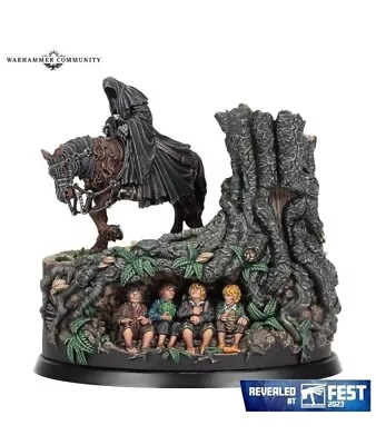 Get Off The Road Warhammer Lord Of The Rings Middle Earth Limited Edition NEW #1 • £85