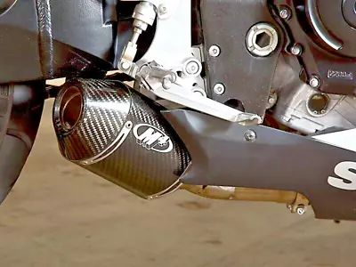 M4 StreetSlayer Carbon Fiber SlipOn Exhaust  Suzuki 2006-07 GSXR600/750 # SU6824 • $426.55