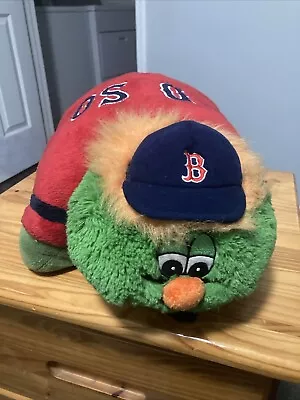 MLB Boston Red Sox Wally Green Monster Mascot Pillow Pet 18 My Pillow Pets Plush • $30