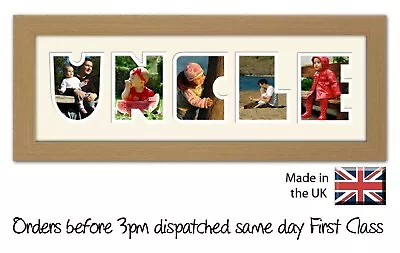 Uncle Photo Frame Word Frame Picture Gift By Photos In A Word • £17.99