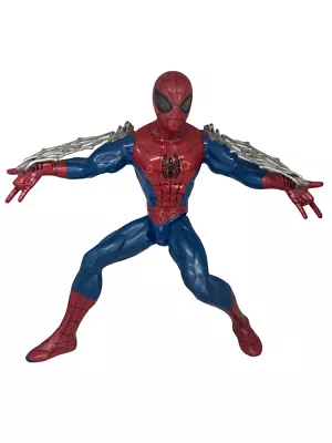 Marvel Ultimate SpiderMan With Power Webs Action Figure Sounds Lights Hasbro 14  • £12.21