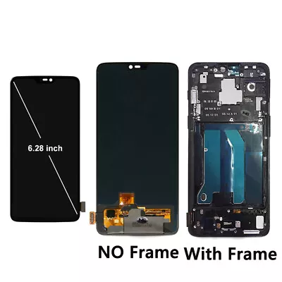 For Oneplus 6 Phone LCD Display Touch Screen With Frame DIY Replace Repair Parts • $94.11