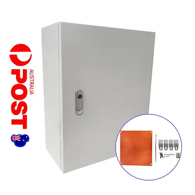 $109 • Buy Electrical Steel Enclosure Box Cabinet Switchboard 500(H)x400(W)x200(D) IP65 Z