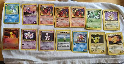 Random Pokemon 90s Early 2000s Card Lot Of 100+ Cards • $99.99