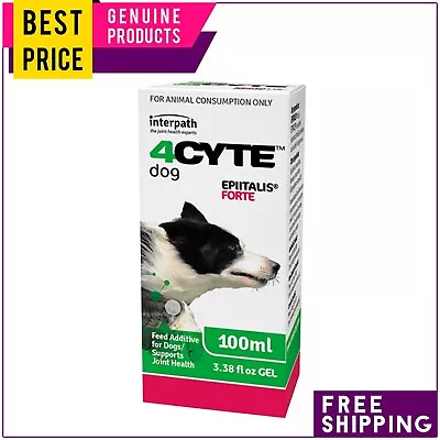 4Cyte Canine Epiitalis Forte Joint Support 100 Ml Gel For Dogs • $74.95