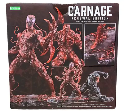 KOTOBUKIYA Marvel Universe CARNAGE Renewal Edition ArtFX+ Statue • $59.99