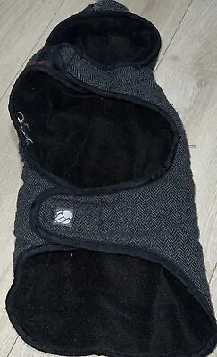 Muddy Paws Grey Parker Dog Coat With Good Size Small  • £2.50