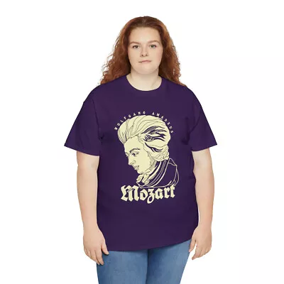 Mozart | Unisex | Heavy Cotton | T-Shirt | Music | Classical | Wolfgang  • $19.99