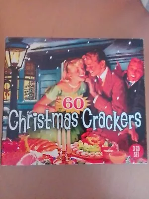 60 Christmas Crackers By Various Artists (CD 2010) • £1.99