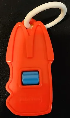 Vintage 1996 Fisher Price Mcdonalds Happy Meal 3 & Under Toy -  M Keychain • $4.95