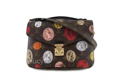 LOUIS VUITTON For FORNASETTI Monogram Canvas Cameo Pochette Metis Mint Ltd. Ed. • $2599