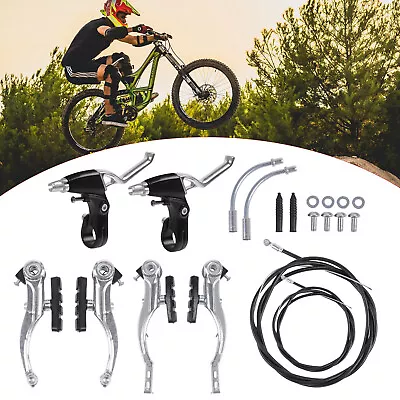 Mountain Bike V Brake Set Complete Front And Rear V-Brake Replacement Kit F MTB • $16.50