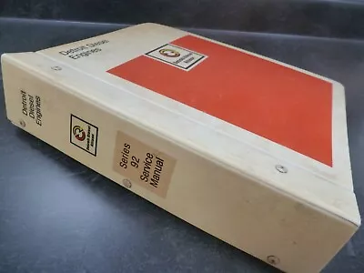 $181.30 • Buy Detroit Deisel Series 92 6V92 8V92 T TA TTA Engine Shop Service Repair Manual