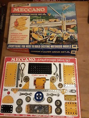 Meccano 1960s Juinor Powerdrive Set Complete With Tested Motor • £49.99