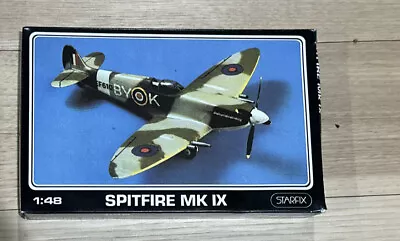 Vintage Starfix Spitfire MK IX Model Airplane Kit # 709 - Missing Display Stand  • $11.95