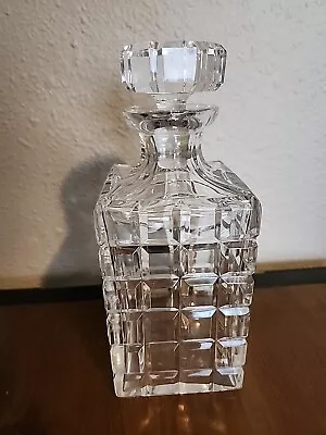 Atlantis Helsinki Crystal Liquor Decanter W Stopper Whiskey Scotch Bourbon Vodka • $51