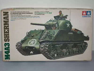 Tamiya 1/35 Scale M4A3 Sherman (75mm Gun-Late Model) • $20