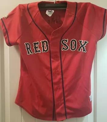 Vintage Majestic Boston Red Sox Jason Bay Jersey Womens Medium • $24.99