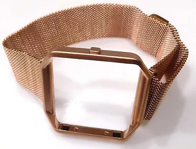 Milanese Mesh FITBIT BLAZE Bracelet Copper Tone Stainless Steel Watch Band • $13.61