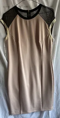 £4.75 • Buy Ladies TK Max Dona Morgan MIDI  Dress Size 12 With  Back Zip Details