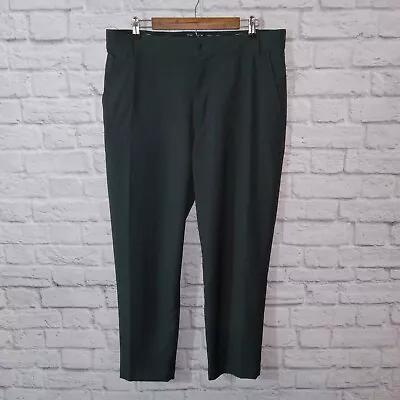 Nike Golf Pants Mens Size 36 X 30 Stretch Flat Front Gray Straight Dri Fit • $17.49