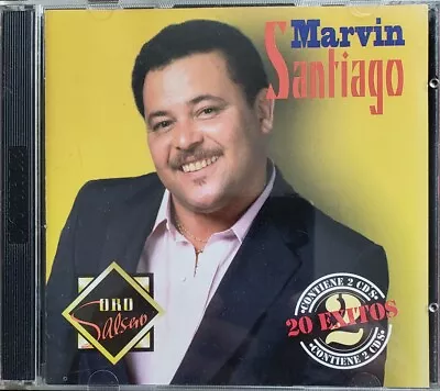 Marvin Santiago - Oro Salsero - Rare Promo Double CD In Perfect Cond. - 1230 • $89.99