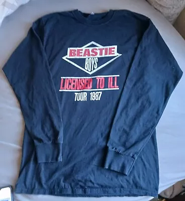 Vintage Beastie Boys Licensed To Ill 1987 Shirt S • $2.99