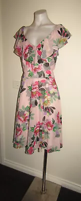 City Chic Size M Approx 18 Wedding Dinner Party Evening Cocktail Dress • $29