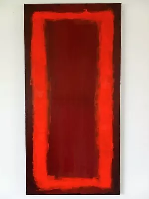 Original Abstract Painting In The Style Of Mark Rothko  Boldly II  • $65