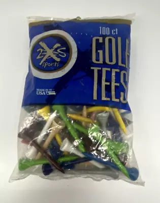 Vintage Golf Tees 2XS Sports Multicolor 100 Count Made In USA • $7.99